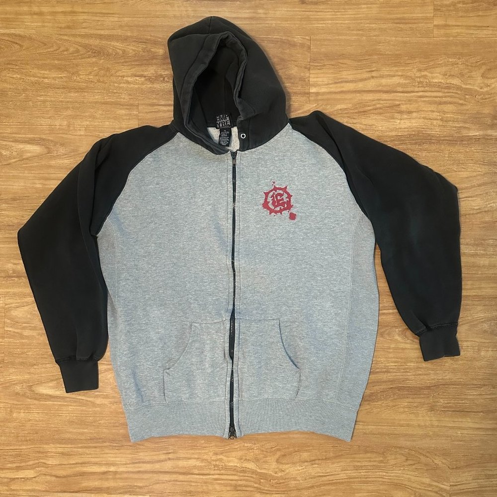 Empyre Hoodie Zip Up Skateboard XL